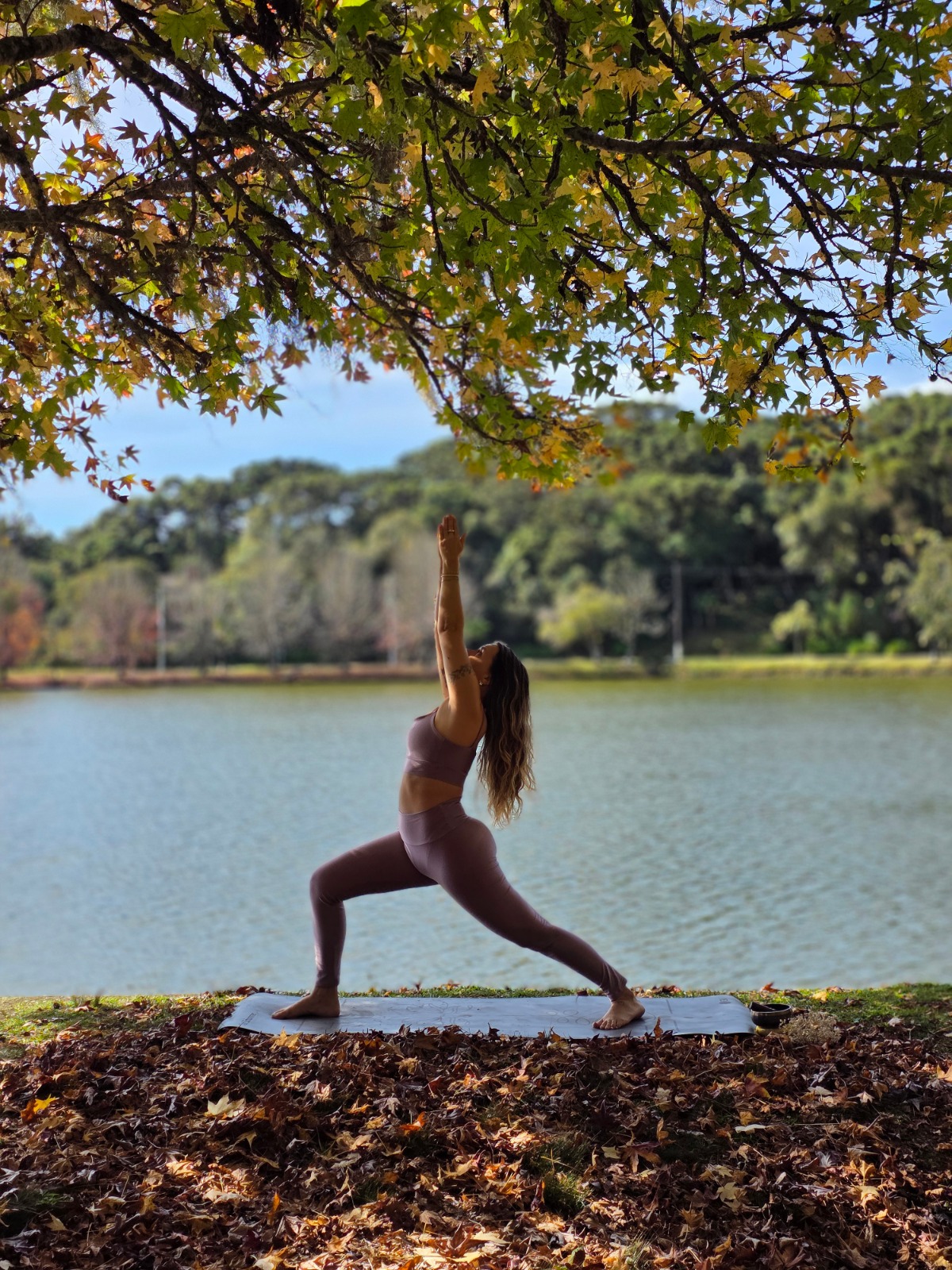 Yoga ao ar livre